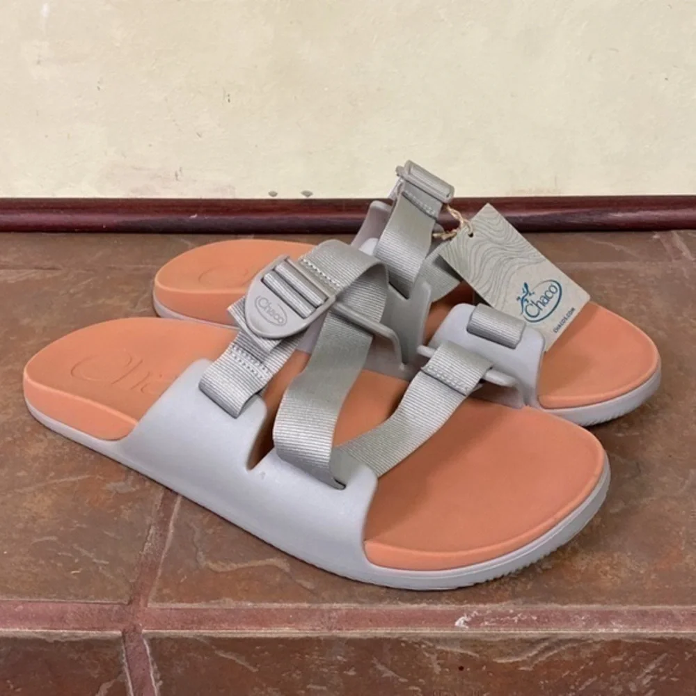 New! Chaco Chillos Slides Moon Rock